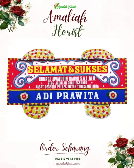 Papan Bunga Ucapan Selamat Kadiluwih
